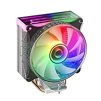 Mars Gaming MCPU-VR Schwarz, CPU Kühlkörper, Dual Infinity Mirror ARGB, 4 HCT Heatpipes, 180W TDP, Ultra-quiet PWM 12cm Lüfter