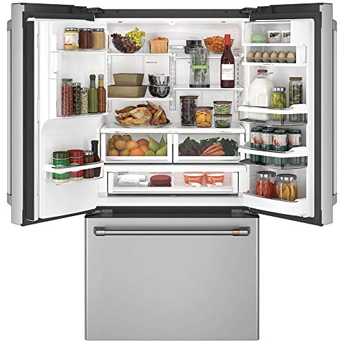 Cafe CYE22TP2MS1 22.2 cu. ft. Smart French Door Refrigerator in Stainless Steel, Counter Depth and ENERGY STAR – Image 5
