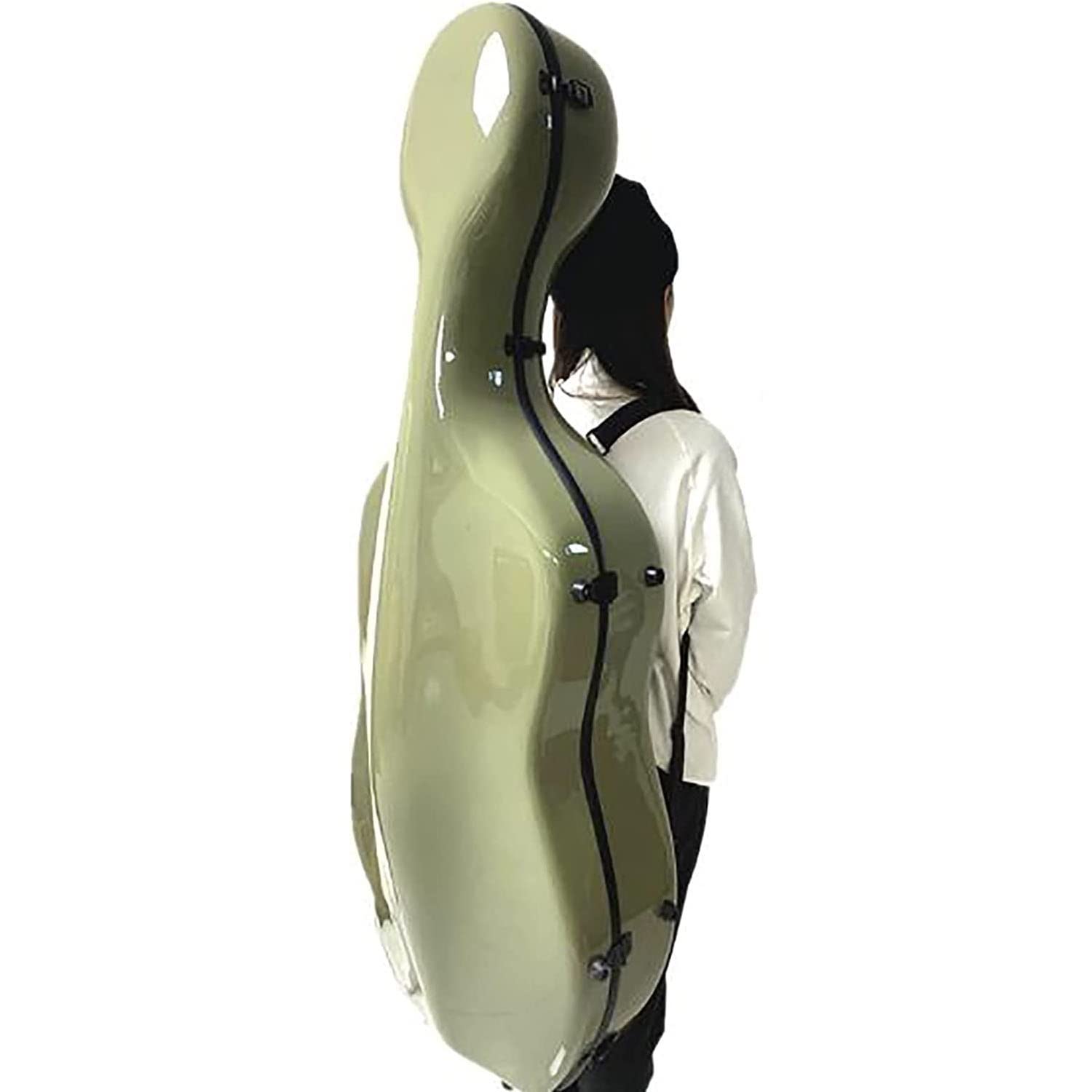 軽量　コスパモデル　チェロケース カーボンファイバー Amazon.co.jp: セロケースチェロ ケース、4/4 チェロ ハード