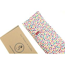 Almohada Termica Saco Térmico de Semillas para microondas Aroma Lavanda, Azahar o Romero para aplicar Calor seco Natural 100% Algodón Agatha (Lavanda, M (50 x 15 x 2 CM con Funda))