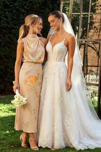 Image of Women's Satin Maxi Dress Summer Formal Wedding Guest Cocktail Dress
