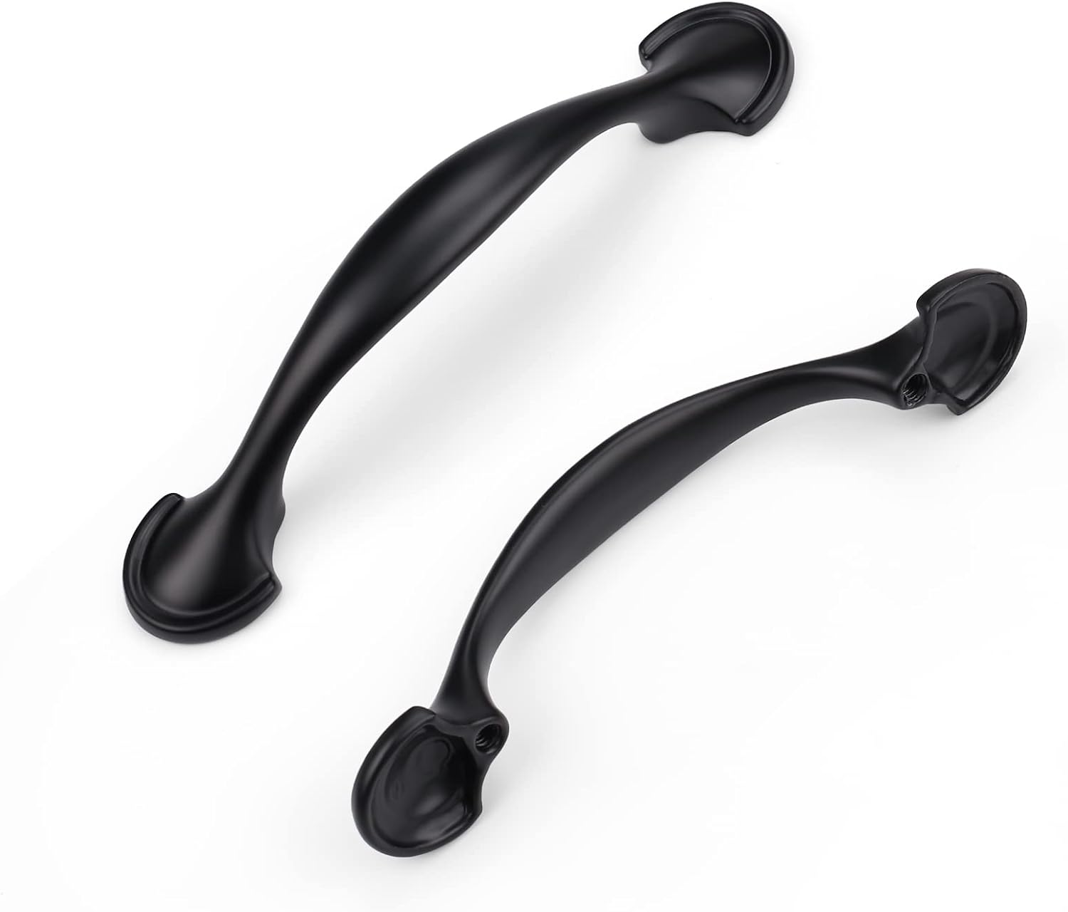 Orger 25 Pack Black Drawer Pulls Door Handles and Pulls Kitchen