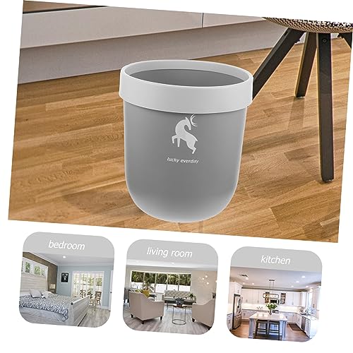Caneca de basura rectangular compacta OSALADI miniatura 4