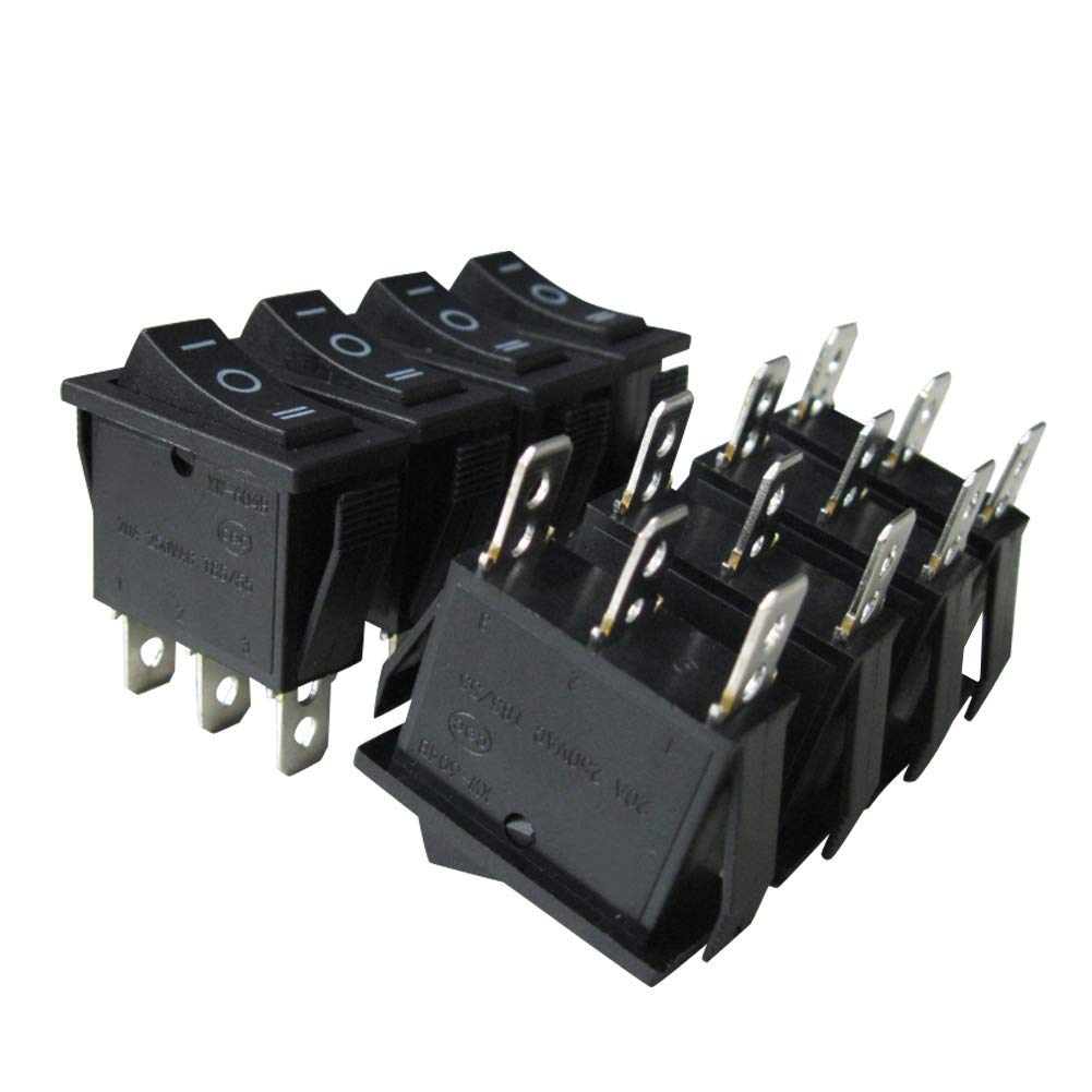 Aerzetix Interrupteur Commutateur Contacteur Bouton à Bascule