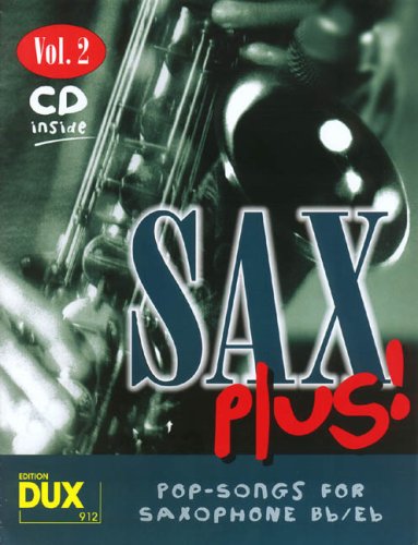 Sax Plus 2 - Pop Songs For Saxophone      Sheet music