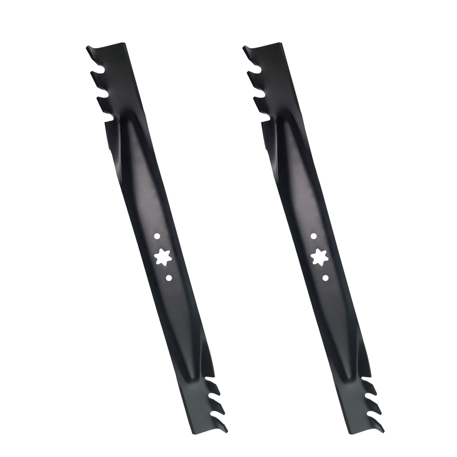 2 PCS 942-04290 Mulching Blades Compatible with 46'' Cut MTD Cub Cadet Troy-Bilt Mower Mulching Blades Replace OE 942-04290-X 942-04244 742-04244 742-04290 942-04290 742-04290-X