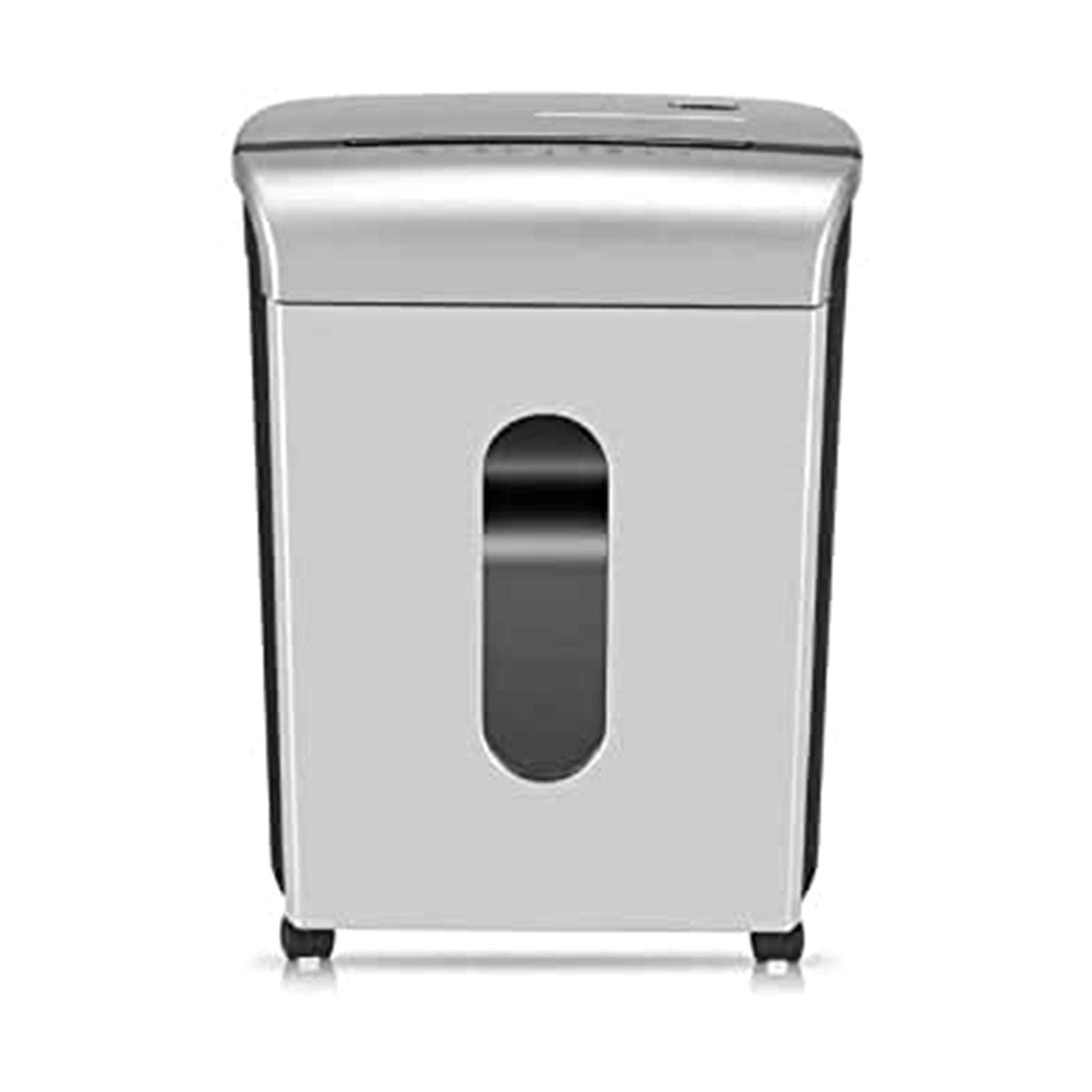Trituradora Trituradora de Oficina en casa, Trituradora de Papel y Tarjetas de crédito de microcorte, Trituradora de Papel de 8 Hojas (con Ventanas Transparentes) Trituradora