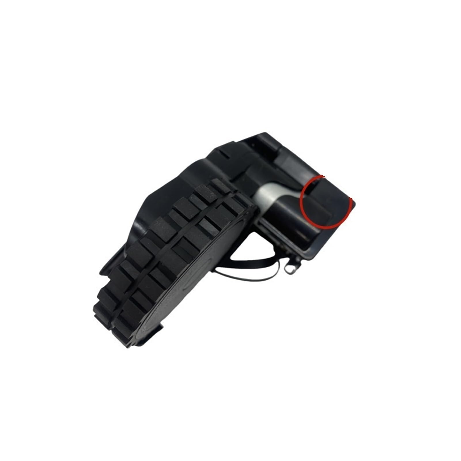 SHENRYLDVX L/R Traveling Wheel,Compatible For Lydsto，R1 S1 R1pro S1pro R1D R1A, Vacuum Cleaner(L black)