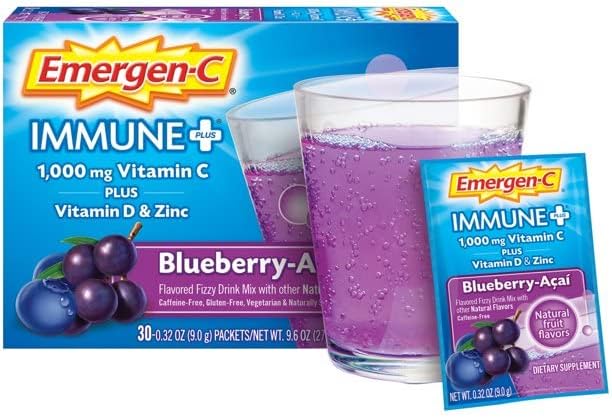 ALA100007 - Emergen-C Immune Formula, 0.3 Ounce Each, 30 Count (Pack of 1)