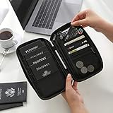 ManKn Family Passport Holder Travel Wallet Waterproof RFID Blocking Holiday Document Organiser for ID, Credit Cards, Boarding Passes, Flight Tickets, Cash and Other Travel Accessories - Image 6
