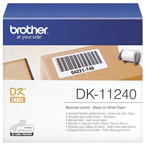Brother Etiquetas de envĂo, Negro y Blanco, 102 x 51 mm
