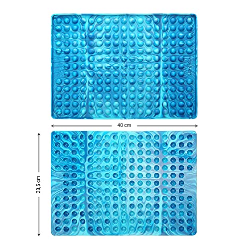 Collory® Backmatte Hundekekse für MEDIUM HALBKUGEL (1,5cm Ø) Leckerlis, Silikon Backform, Backunterlage für Backblech, Diätmatte, Hitzebeständig, Lebensmittelecht & Bpa-frei