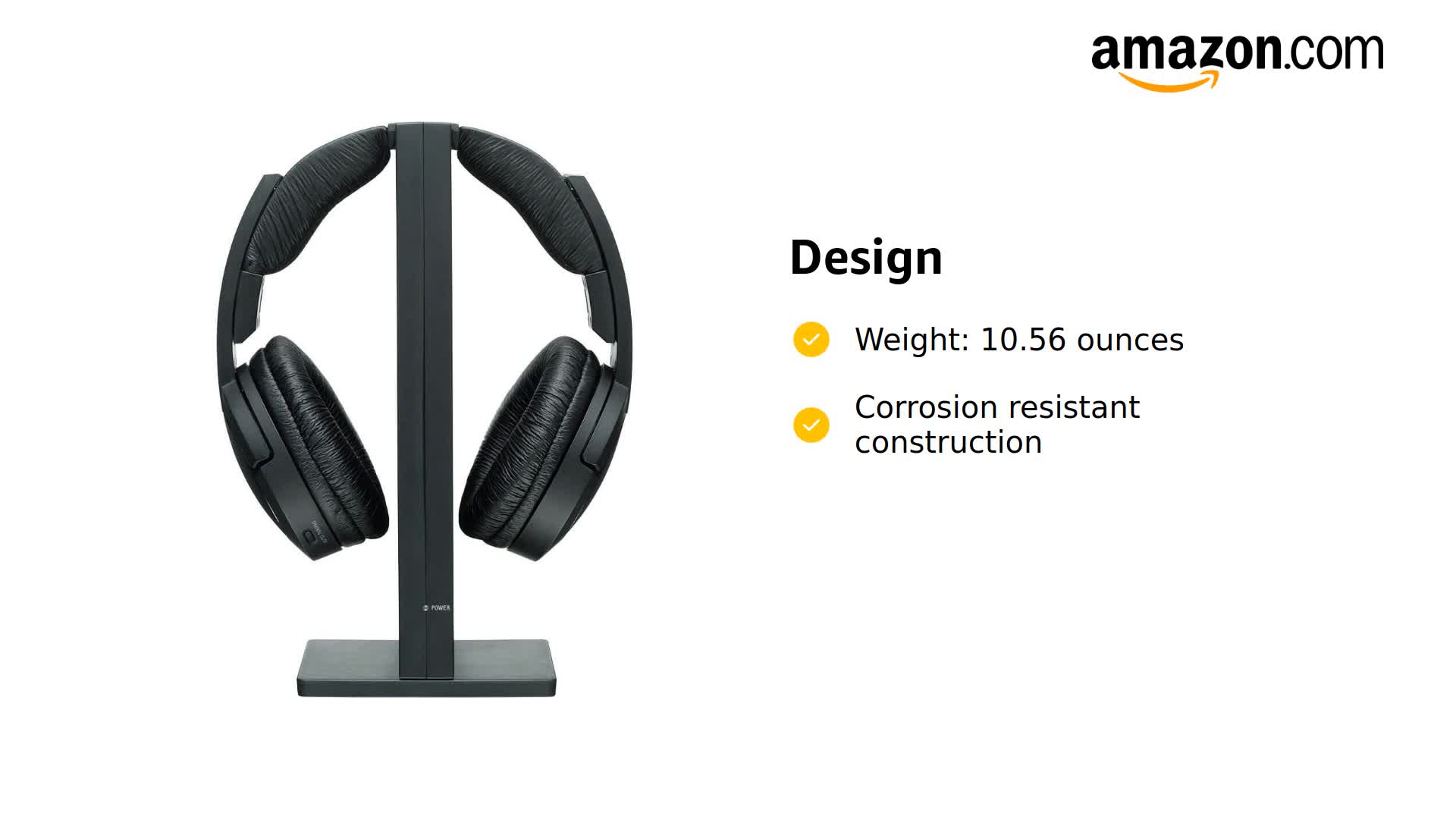 Amazon.com: Sony MDRRF985RK Wireless RF Headphone, Black : Electronics