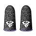 kawehiop 10 pi¨¨Ces T¨¦l¨¦Phone Mobile Jeu du Doigt des Doigts Souffre sensibles Sweat-Sweet-Sweet-Prefrint Fiber S, Purple Type 2