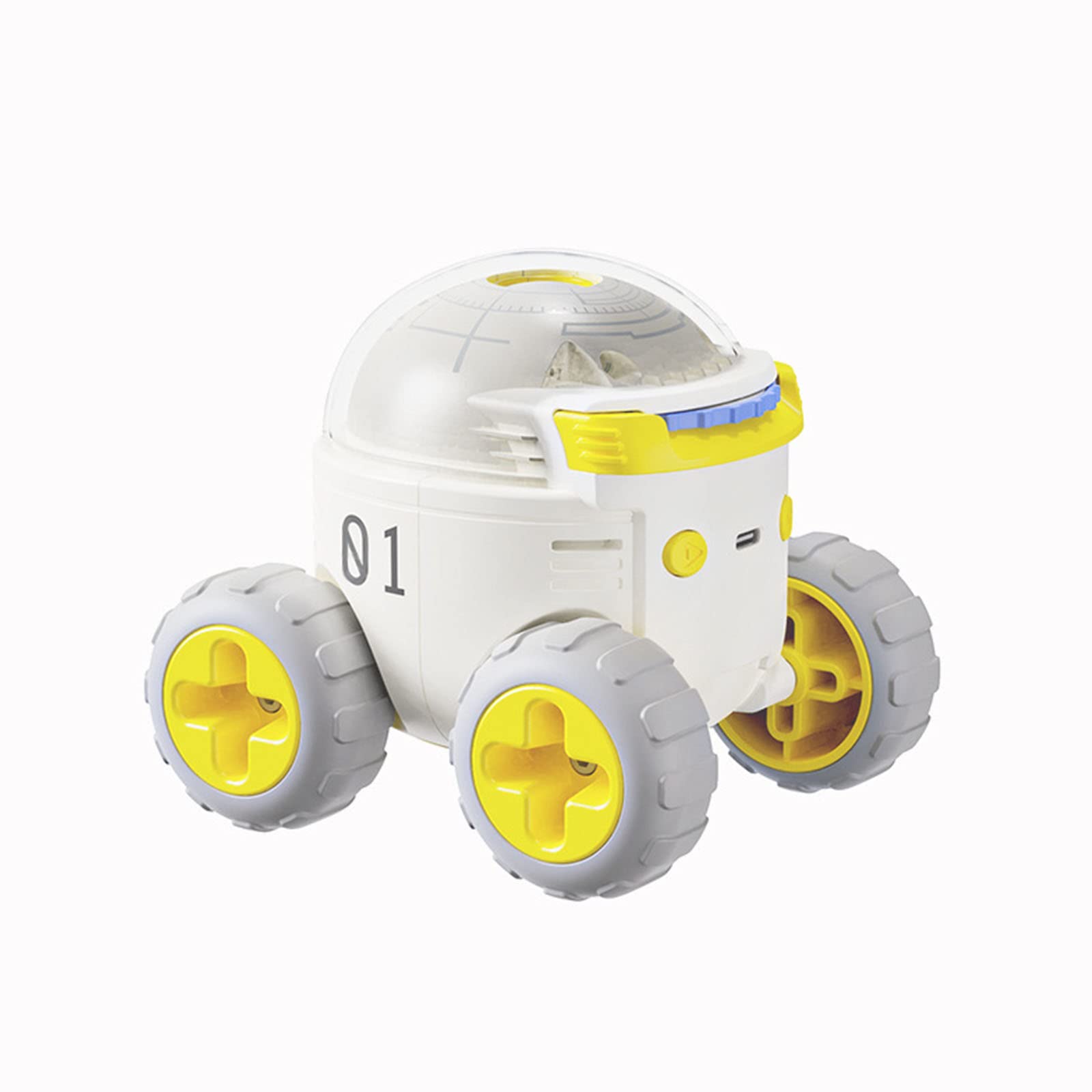 Proyector De Estrellas Luz De Noche, 4 Temas LED Space Rover Libro De Imágenes De Cuentos para Niños Luces De Ambiente para Dormitorio De Bebé/Decoración/Regalo De Cumpleaños/Fiesta/Juguete,A
