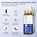 Hair Growth Serum Roll On, Hair Growth Oil with 3% Rosemary, 3% Redensyl, 2% Anagain, Hair Growth Serum Rosemary Oil for Hair Growth to Help Nourish Hair Follicles, Support Scalp Health 30ml