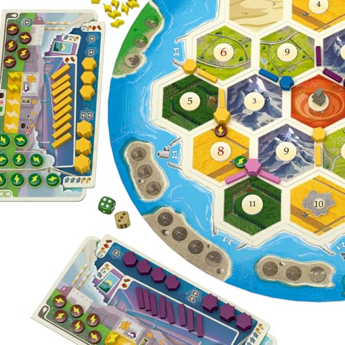 CATAN New Energies Juego de Mesa Clásico y Estratégico miniatura 4