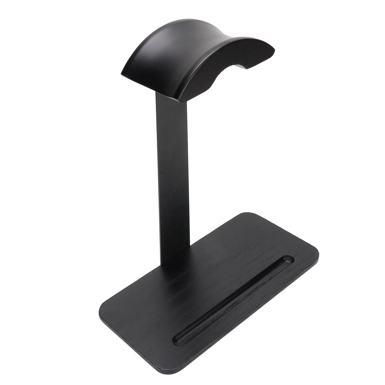 Pongnas Supporto Universale per Cuffie Gaming e Musicali, Legno di Noce,