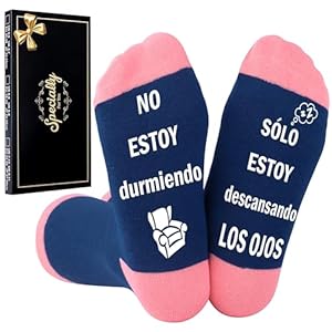Rebundex Regalos Originales para Mujer Regalos para Mujer Cumpleaños Regalos Mujer Navidad, Calcetines Mujer Divertidos 39-42 Antideslizantes Algodon, Regalo Dia de la Madre San Valentin