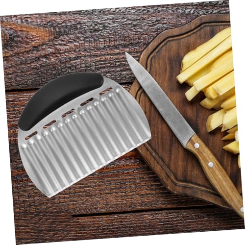 Cortadora ondulada de acero inoxidable para verduras miniatura 4