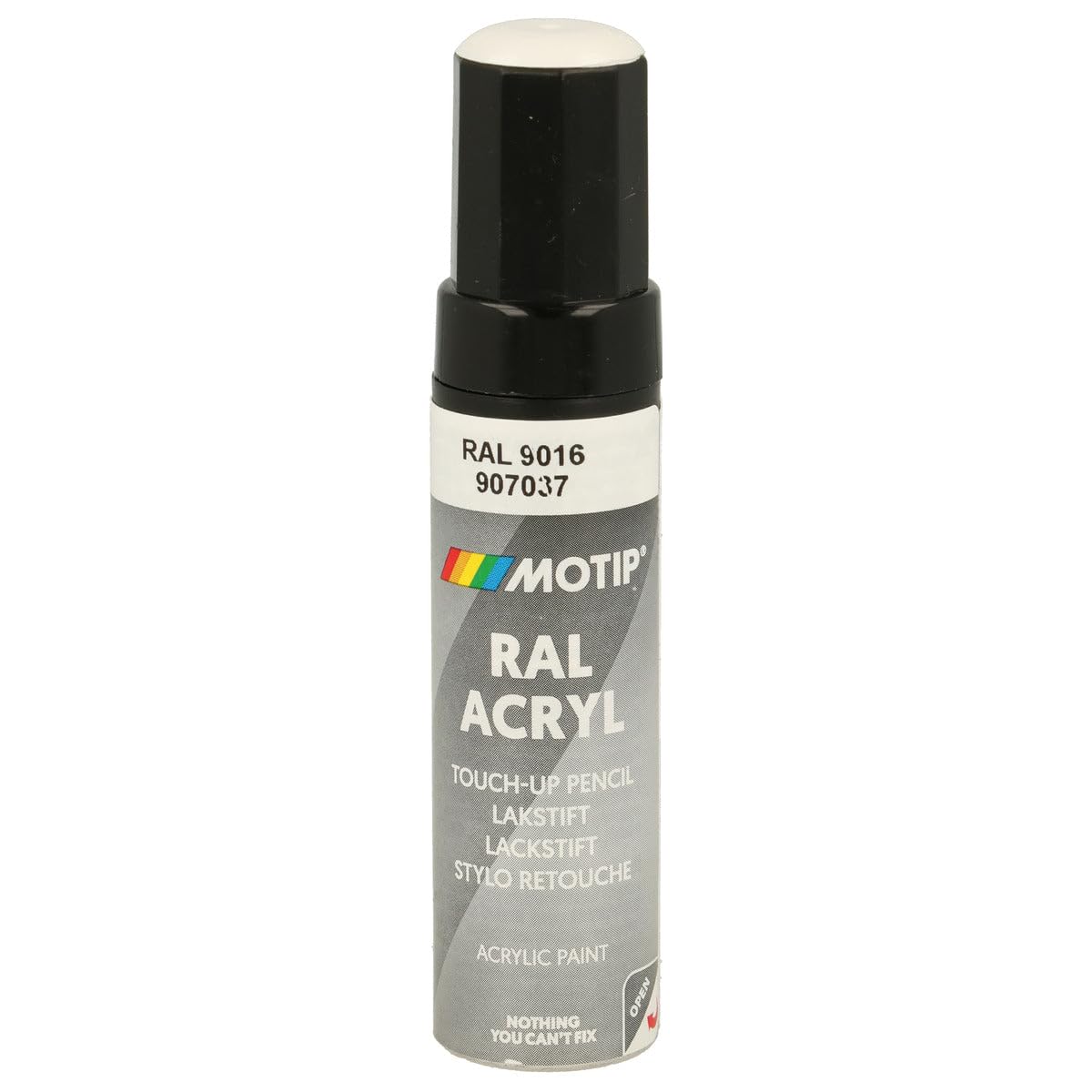 Motip Lackstift Ral9016 Verkehrsweiß Lack Korrektur Stift Glanz Farblack 12ml