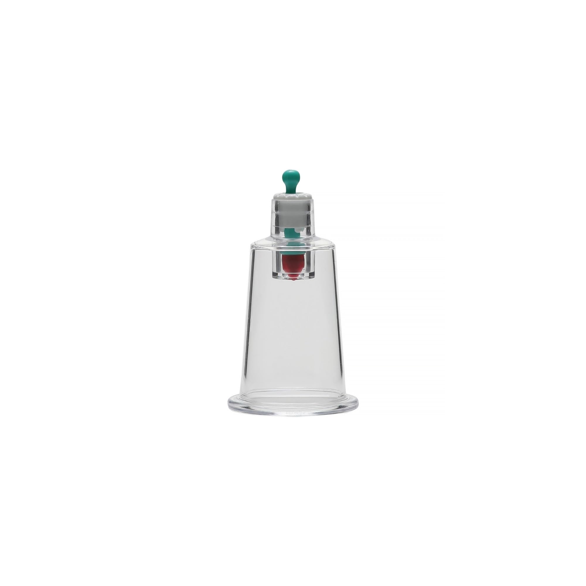100 vasos de ventosa: tazas de hijama para masajes al vacío, ventosas y terapia, de plástico, fuertes y duraderas (2 cm)