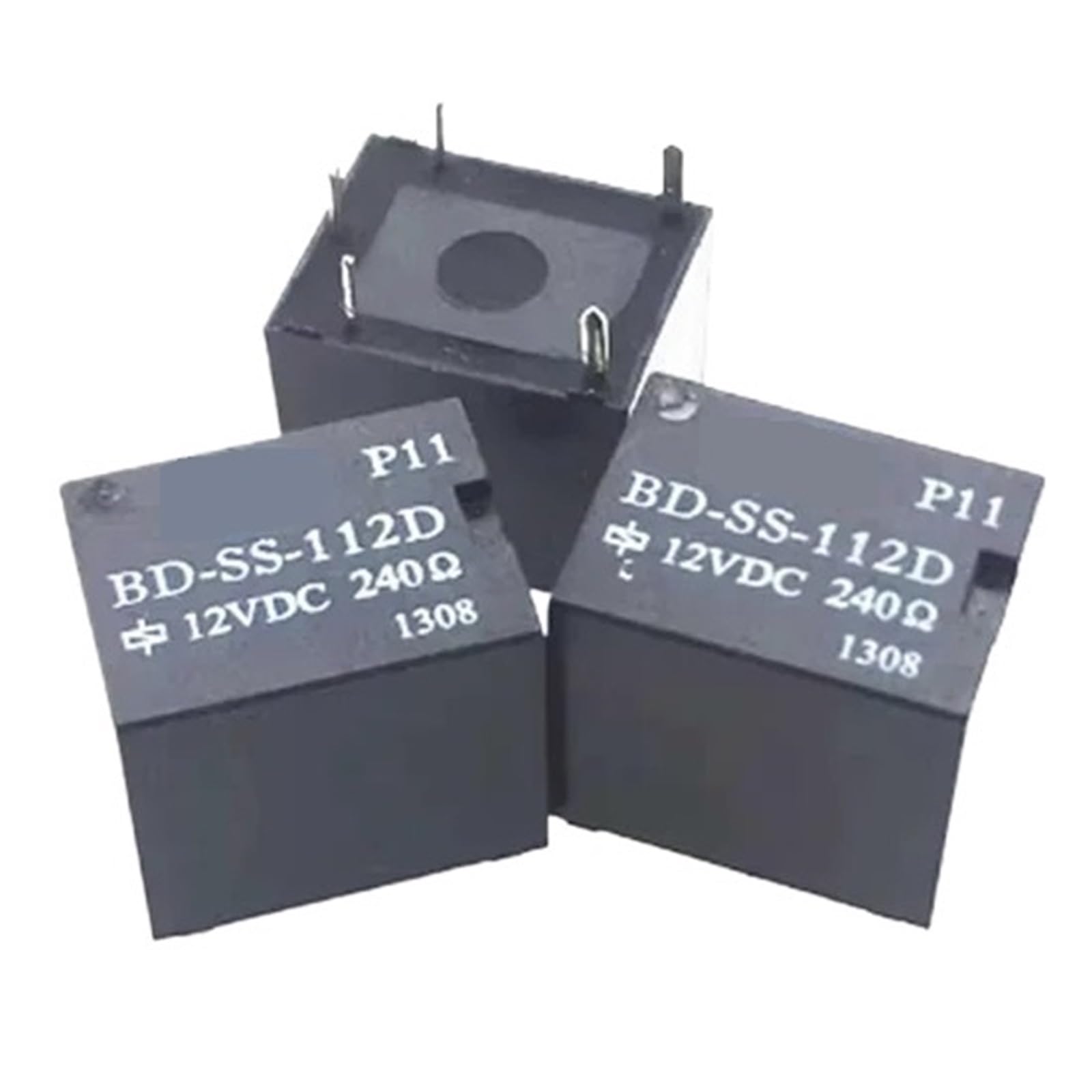 Relais 12VDC BD-SS-112D à 5 broches pour une commutation électrique stable