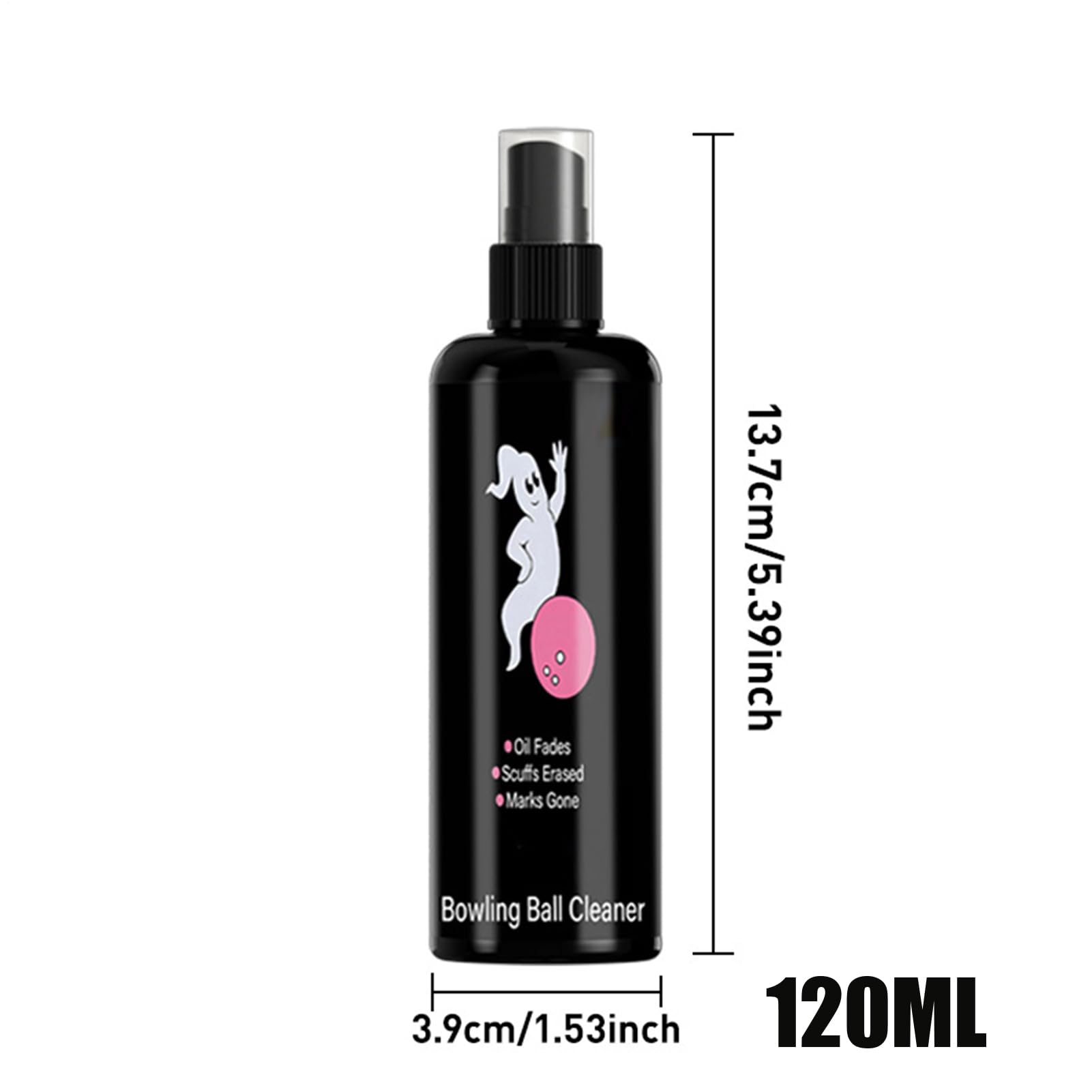 Limpiador de bolos, solución quitamanchas de 100 ml | Accesorios para bolos | Para cuidado y mantenimiento de bolas de bolos en el ámbito deportivo