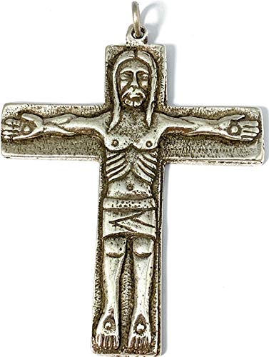 De Bussy Cruz Itinerante Camino Neocatecumenal metal baño plata