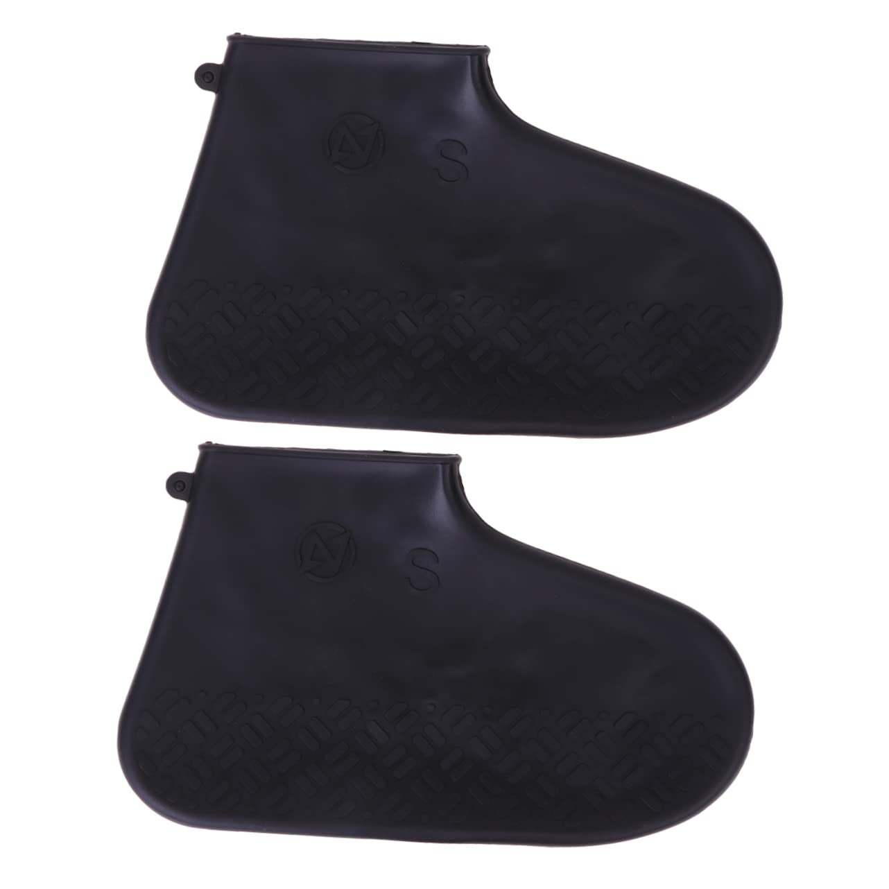 GARVALON 1pc Silicone Shoe -skid Overshoes for Rainy Days Flexible and Wear-resistant for Outdoor Activities s Black