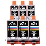 【BAALAND】キャノン用 BCI-19 6パック 3