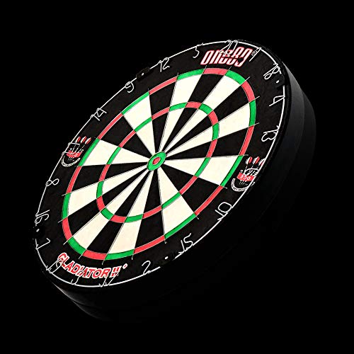 One80 Gladiator Dartboard With Top-Grade Sisal And Sword Edge Staple Free Wire Spider For Maximum Scoring Potential And Less Bounce Outs #TOP2
