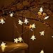 BJYHIYH Battery Twinkle Lights 16ft 40 LED Star String Lights for Bedroom Wedding Party Garden Decoration(Warm White)