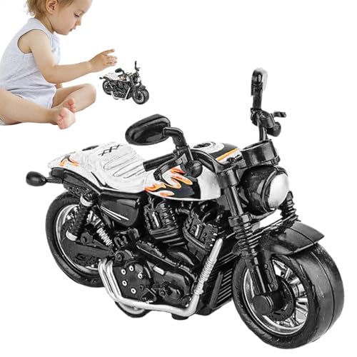 オートバイおもちゃ ミニカー ダートバイクおもちゃ オートバイの置物 リアル 合金製オートバイ模型 シミュレーション金属製 オートバイ模型玩具 室内遊び 知育玩具 安全 無毒 知育玩具 子供向け 早期教育 ベビーおもちゃ 幼稚園 保育園 入園祝い 誕生日