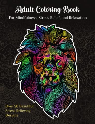 BEST Adult Coloring Book, For Mindfulness, Stress Relief, and Relaxation: Stress Relieving Mandala Patterns, Animals, Flowers, Paisley, Zentangle, Cottagecore, Coloring Book for Adults image 2