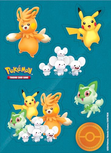 Pokémon-Sammelkartenspiel: Paldea-Abenteuerkoffer (7 holografische Promokarten & 6 Boosterpacks) – Bild 5