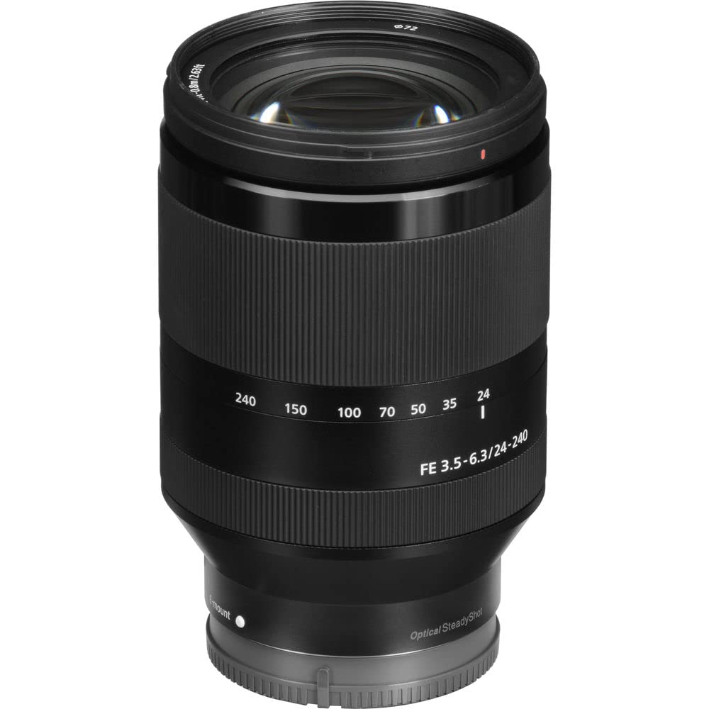 【美品】Sony FE 3.5-6.3/24-240 SEL24240 Amazon.com: Sony FE 24-240mm f/3.5-6.3 OSS Lens (SEL24240) +