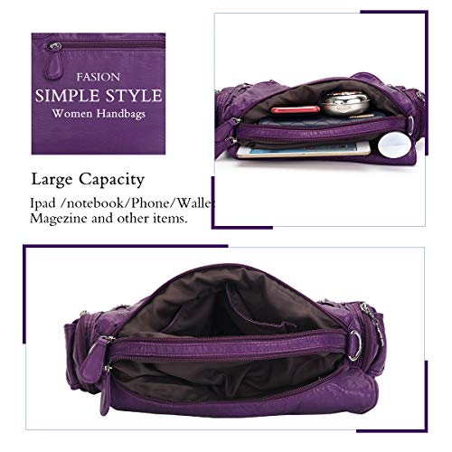 Image of Angel Barcelo Purses for Women Large Shoulder Bag Soft Hobo Bags for Women