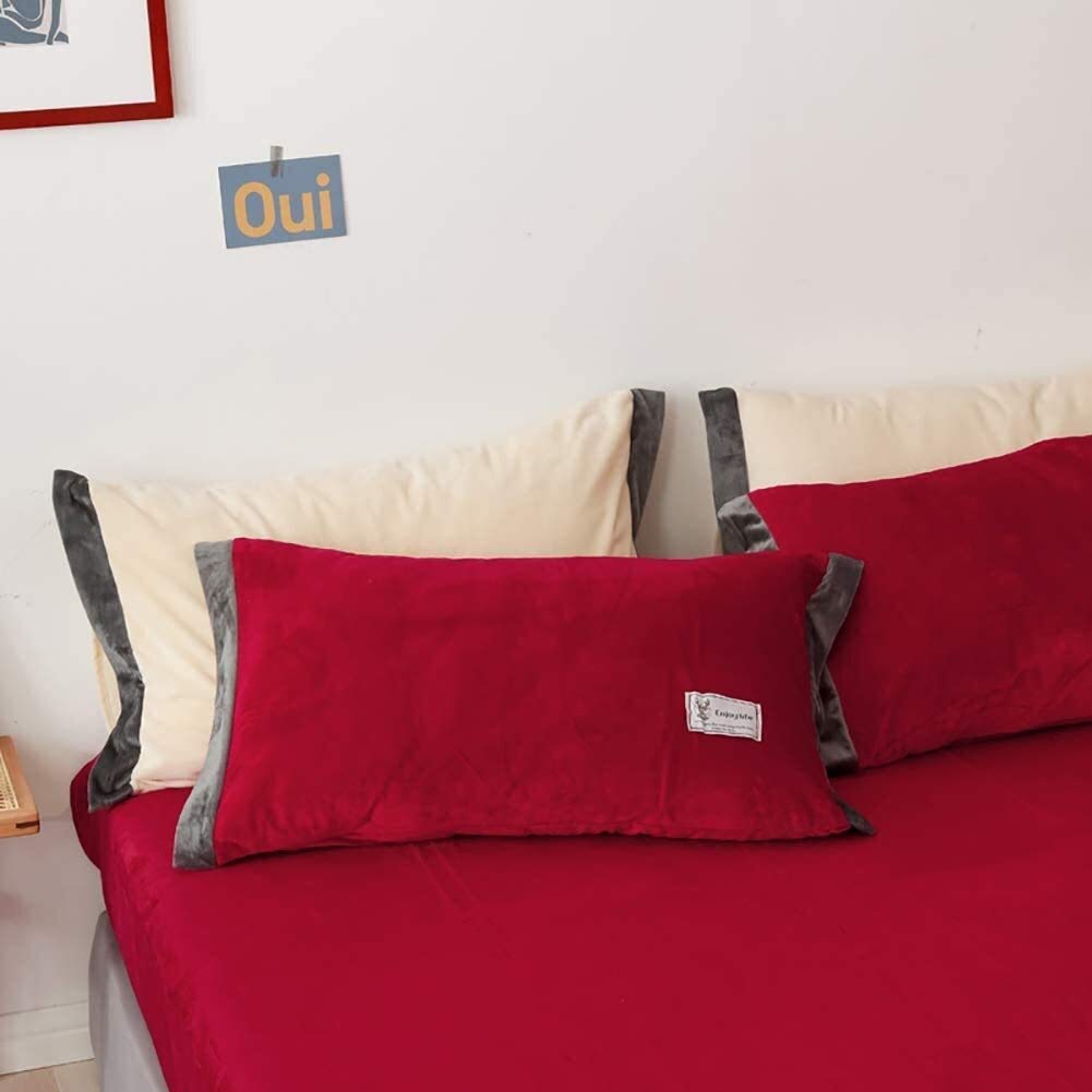 Beautissu Set Biancheria Da Letto Renforcé 4 Pezzi: 2X Copripiumino 135x220 Nina 2x Federa Cuscino 80x80 Biancheria Da Letto Singolo In 100 Cotone Dotato Di Cerniera 23724740 - Foto 3