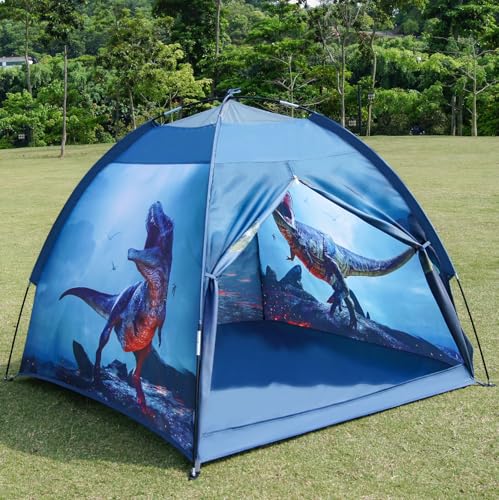 Dinosaur Tent for Kids with Real Dinosaur Theme Kids Play...