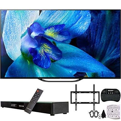 Sony XBR-65A8G 65-Inch BRAVIA OLED 4K HDR Smart TV (2019 Model) w/Soundbar Bundle
