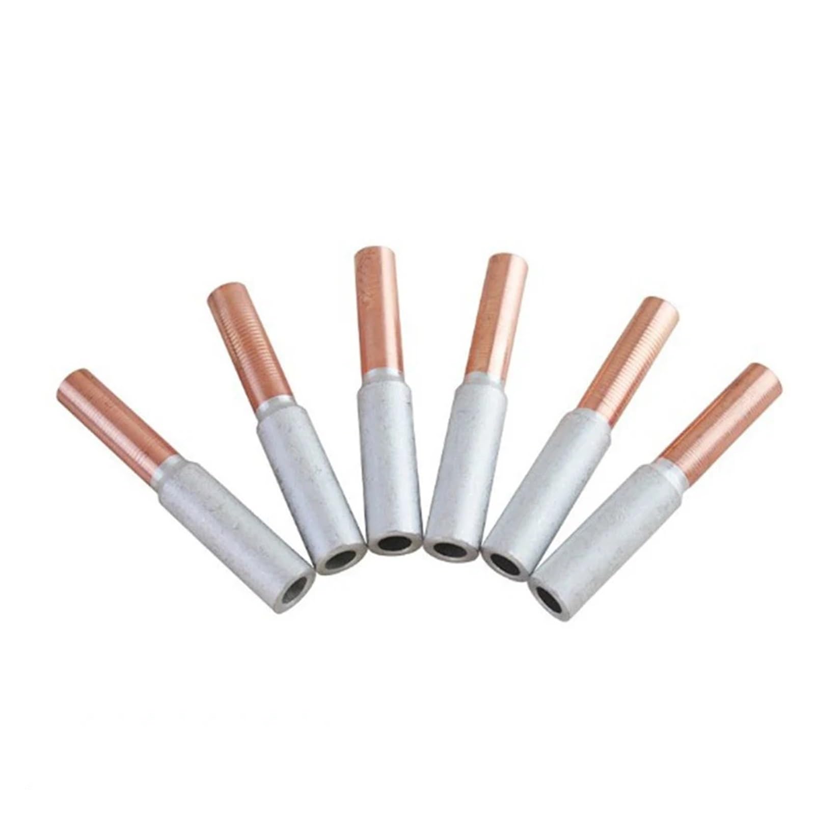 Terminal de medidor de energía eléctrica CU-AL de aluminio y cobre comprimido GTL-16, Terminal de engarce bimetálico, conector de Cable, manguito de empalme(GTL-50)