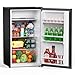 Upstreaman 91L Under Counter Fridge, Small Fridge with 5 Stage Temp Control (0-10°C), Quiet Standard Refrigerator for kitchen/Office/Bedroom, BR321-Black