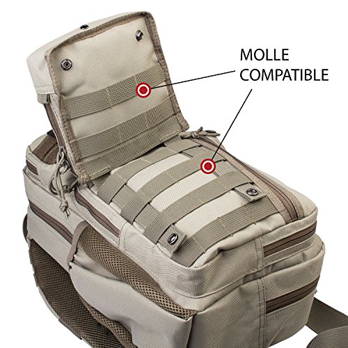3V Gear Modular Molle Utility Pouch - Coyote Tan #TOP6