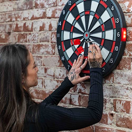 Accudart Sdb 1.0 Electronic Soft Tip Smart Dartboard With Online Game Play - Stat Tracker - Custom Profile & Rankings - Regulation Sized 15.5" #TOP7