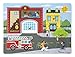 Melissa & Doug Around the Fire Station Sound Puzzle | Puzzles | Wood | 2+ | Gift for Boy or Girl