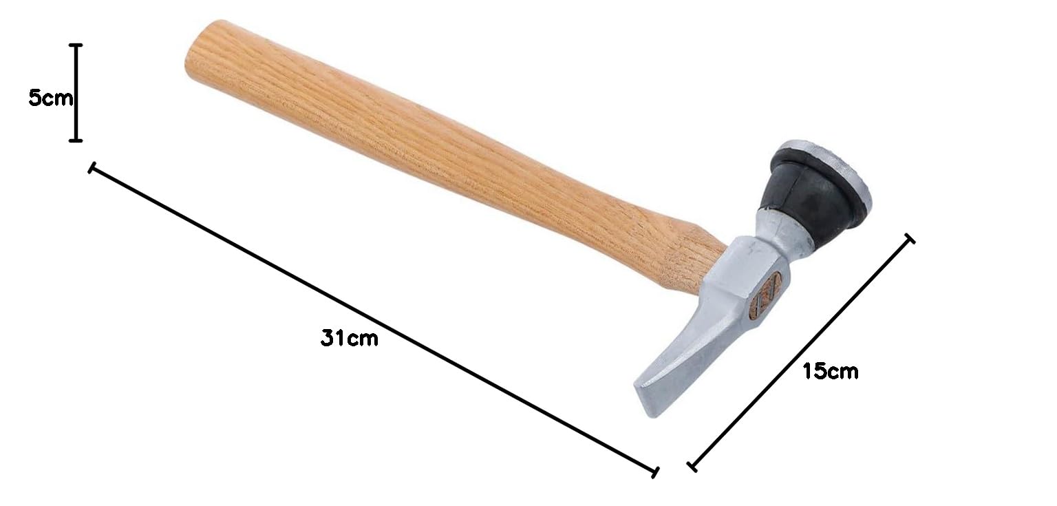 BGS 1675 Ausbeul-Riffelhammer Ø 38 mm 225 g
