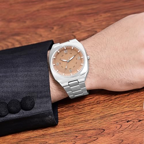 Image of Acnos 4 Color Fashionable Analog Wrist Watch for Men with Time Function