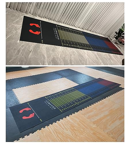 Colchoneta de entrenamiento para saltos de longitud y medición de ejercicios en gimnasios de interior 5