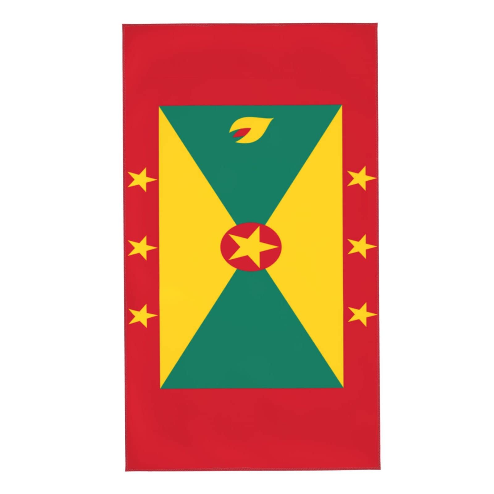 AOOEDM Flag of Grenada Towel 27.5x16 Inches Absorbent Hand Towel Superfine Fiber Bathroom Washcloth